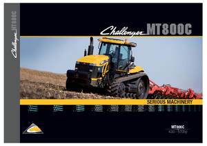 Tracteurs à chenilles Challenger MT865 C