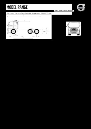 Tracteurs routiers Volvo Trucks FM11.330 6x2 Tractor Tag