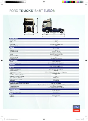 Tracteurs routiers Ford 1848T
