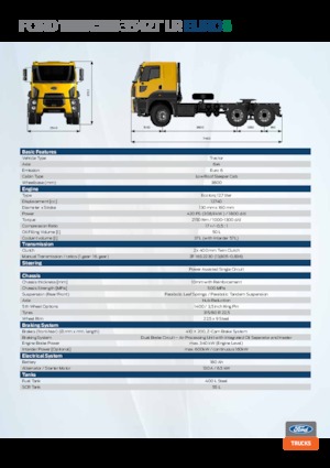 Tracteurs routiers Ford 3542T