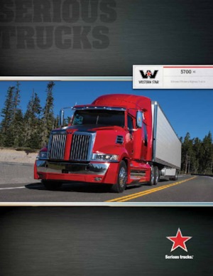 Tracteurs routiers Western Star 5700 XE 54
