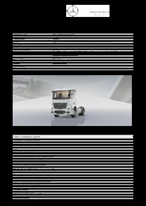 Tracteurs routiers Mercedes-Benz Actros 2051 LS 4x2