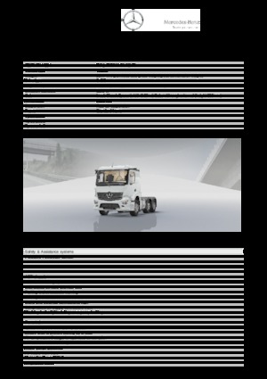 Tracteurs routiers Mercedes-Benz Actros 2540 LS 6x2