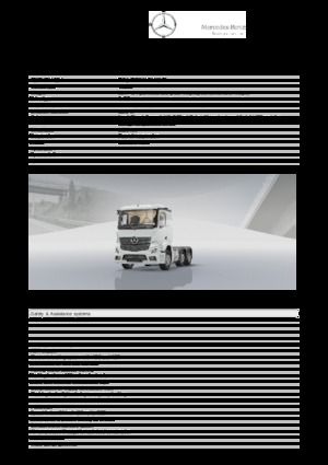 Tracteurs routiers Mercedes-Benz Actros 2548 LS 6x2