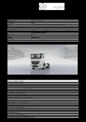 Tracteurs routiers Mercedes-Benz Arocs 1840 LS 4x2