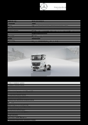 Tracteurs routiers Mercedes-Benz Arocs 2043 LS 4x2