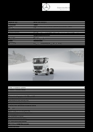 Tracteurs routiers Mercedes-Benz Arocs 2058 LS 4x2