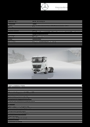 Tracteurs routiers Mercedes-Benz Arocs 2636 LS 6x4