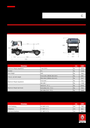 Tracteurs routiers Renault C 480 T4X4H K OPTITRACK+ E6 HEAVY-DUTY USE