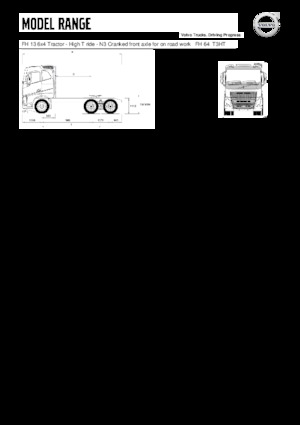 Tracteurs routiers Volvo Trucks FH13.420 6x4 Tractor - High T ride