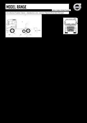 Tracteurs routiers Volvo Trucks FH.420 LNG 6x2 Pusher Tractor