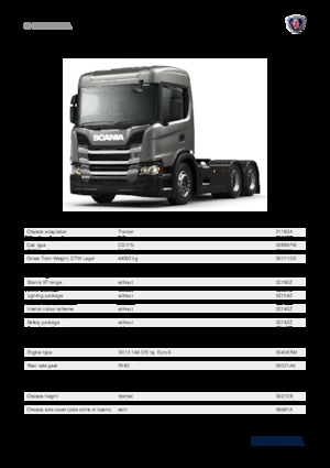 Tracteurs routiers Scania G 370 A6x2NA