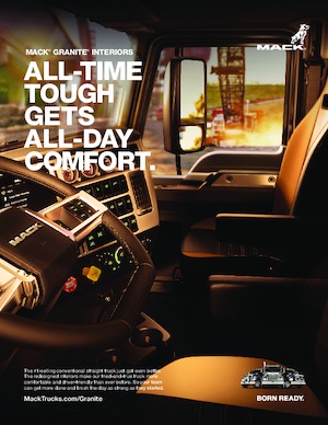 Tracteurs routiers Mack Granite Day Cab MP7 6x2