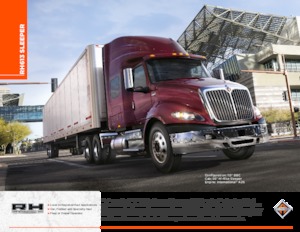 Tracteurs routiers International RH613 113 Low Roof Sleeper  International A26