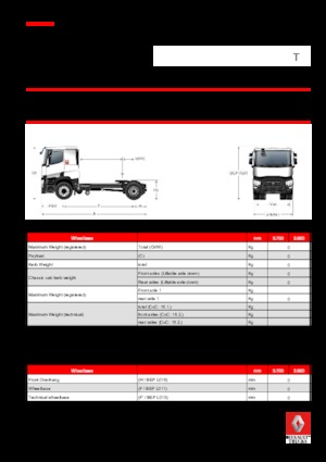 Tracteurs routiers Renault T 430.18 4X2 T TANKER E6 