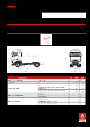 Tracteurs routiers Renault T 440.18 HIGHCAB 4X2 T X-LOW E6 (LHD)