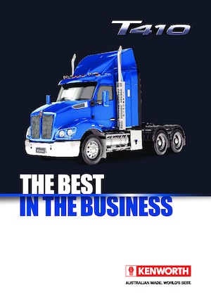 Tracteurs routiers Kenworth T410 600mm Aero roof MX13 8x4