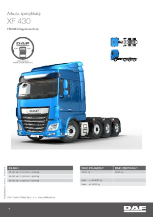 Chassis DAF XF 430 FTM SC
