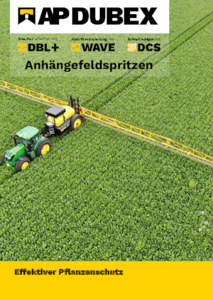 Pulverisateurs trainès Dubex Maxtor 