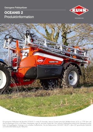 Pulverisateurs trainès Kuhn Oceanis 2-5600