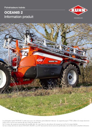 Pulverisateurs trainès Kuhn Oceanis 2-5600