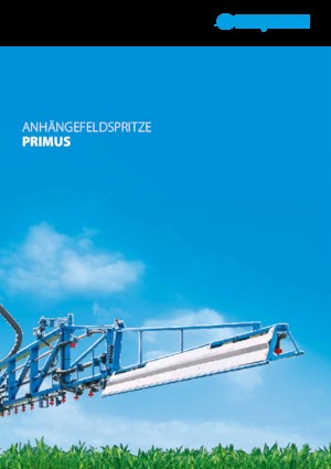 Pulverisateurs trainès Lemken Primus 12/3500