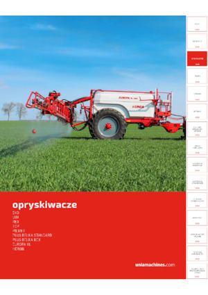 Pulverisateurs trainès Unia Lux 412 