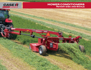 Faucheuse à disque traîné avec conditionneur Case IH DC162