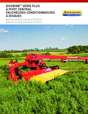 Faucheuse à disque traîné avec conditionneur New Holland Discbine 313 PLUS