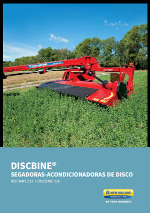 Faucheuse à disque traîné avec conditionneur New Holland Discbine 313 PLUS