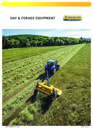 Faucheuse à disque traîné avec conditionneur New Holland DiscCutter C 320P