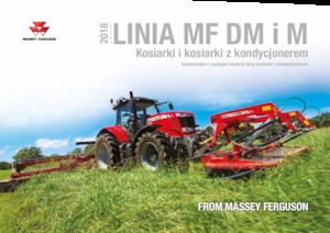 Faucheuse à disque traîné avec conditionneur Massey Ferguson DM306 TR-RC