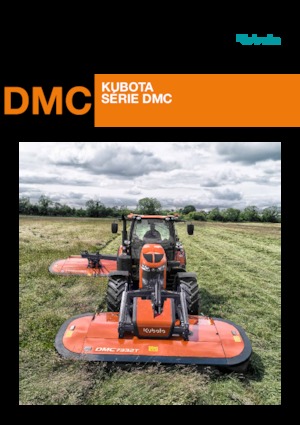 Faucheuse à disque traîné avec conditionneur Kubota DMC8532R