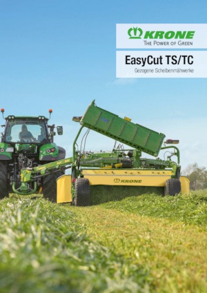Faucheuse à disque traîné avec conditionneur Krone EasyCut TC 320 CV