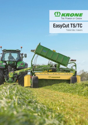 Faucheuse à disque traîné avec conditionneur Krone EasyCut TC 320 CV