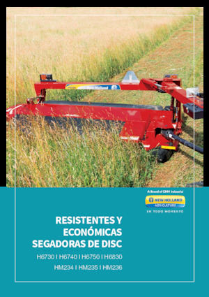 Faucheuse à disque traîné avec conditionneur New Holland HM236 Economy