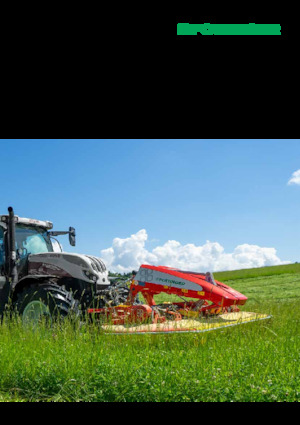 Faucheuse à disque traîné avec conditionneur Pöttinger NovaCat 3007 T RC