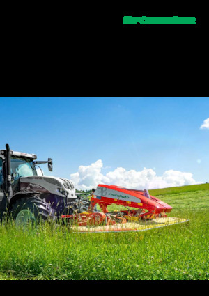 Faucheuse à disque traîné avec conditionneur Pöttinger NovaCat 3007 T RC