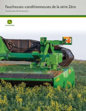 Faucheuse à disque traîné avec conditionneur John Deere C300