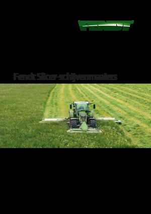Faucheuse à disque traîné avec conditionneur Fendt Slicer 3575 TRC