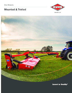 Faucheuse à disque traîné sans conditionneur Kuhn GMD 3550 TL