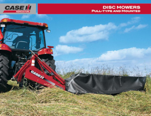 Faucheuse à disque traîné sans conditionneur Case IH MD72