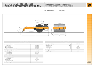 Rouleaux traînés JCB-Vibromax VM 651