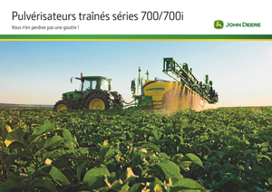 Pulverisateurs trainès John Deere 724 i