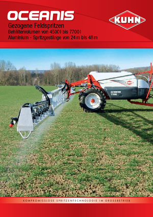 Pulverisateurs trainès Kuhn Oceanis 6500 RHA3