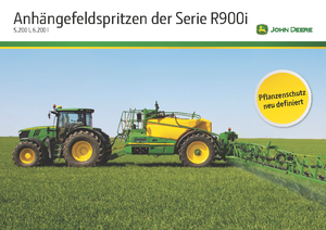 Pulverisateurs trainès John Deere R 952 i