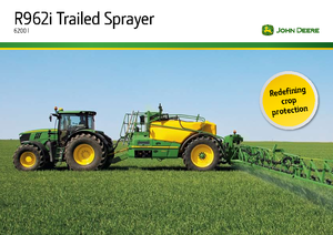 Pulverisateurs trainès John Deere R 962 i