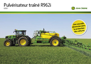 Pulverisateurs trainès John Deere R 962 i