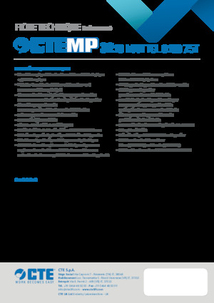 Nacelles télescopiques sur camion CTE MP 32.19