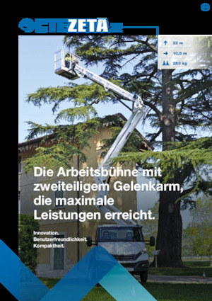 Nacelles télescopiques sur camion CTE ZETA 22